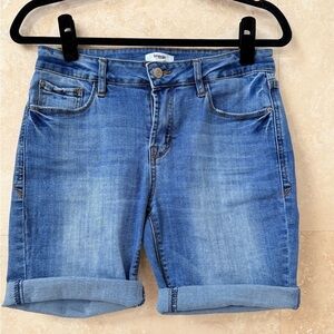 Blue Denim Shorts